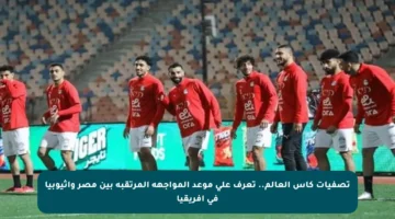 تصفيات كأس العالم.. تعرف على موعد المواجهة المرتقبة بين مصر وإثيوبيا في أفريقيا